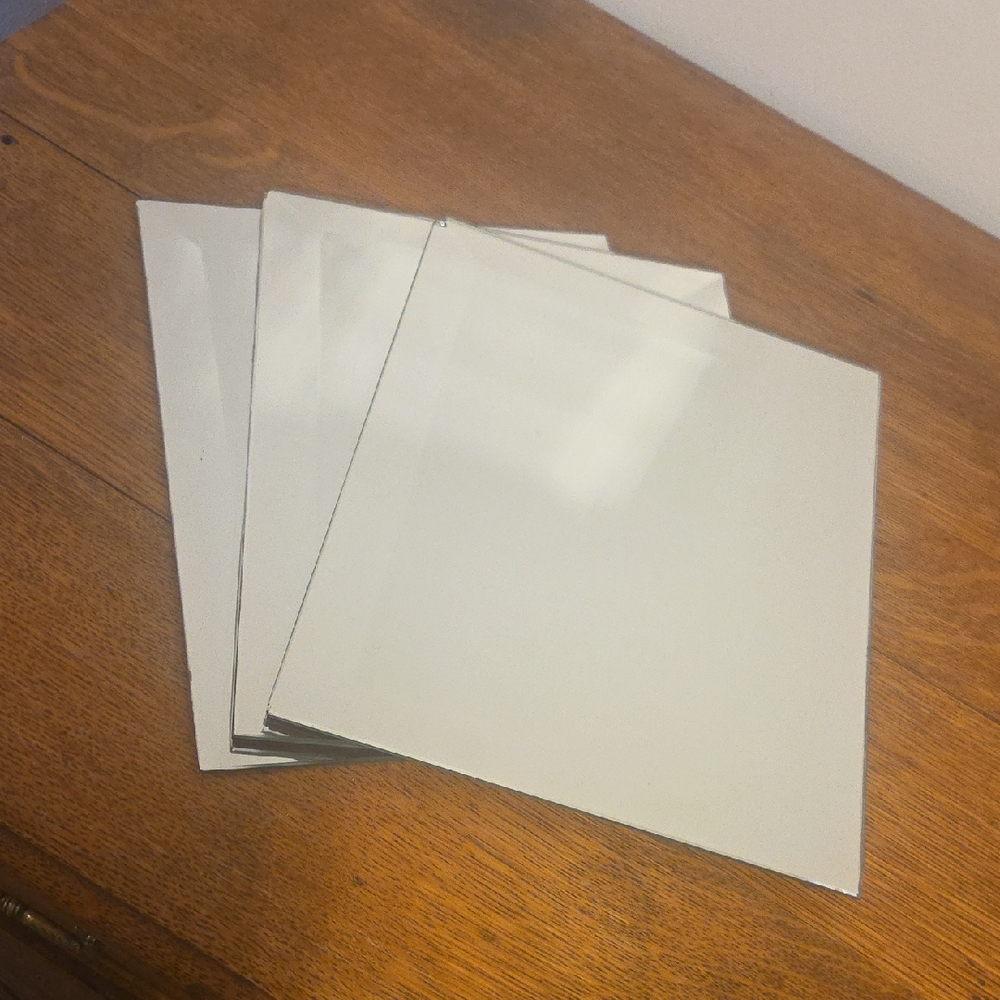 Set of Three Square Mirrors